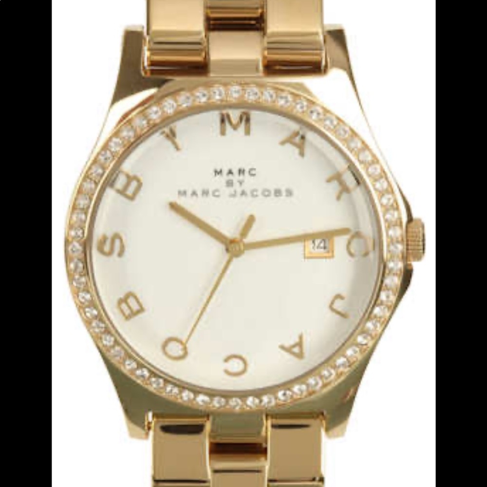 Gold Marc by Marc Jacobs watch